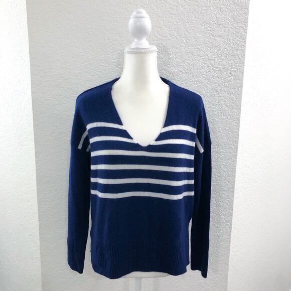 Vineyard Vines Seaspun Cashmere Striped Sweater - Picture 2 of 5